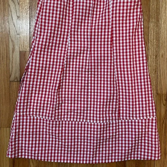 DRY GOODS Red & White Plaid Dress - Picture 11 of 12